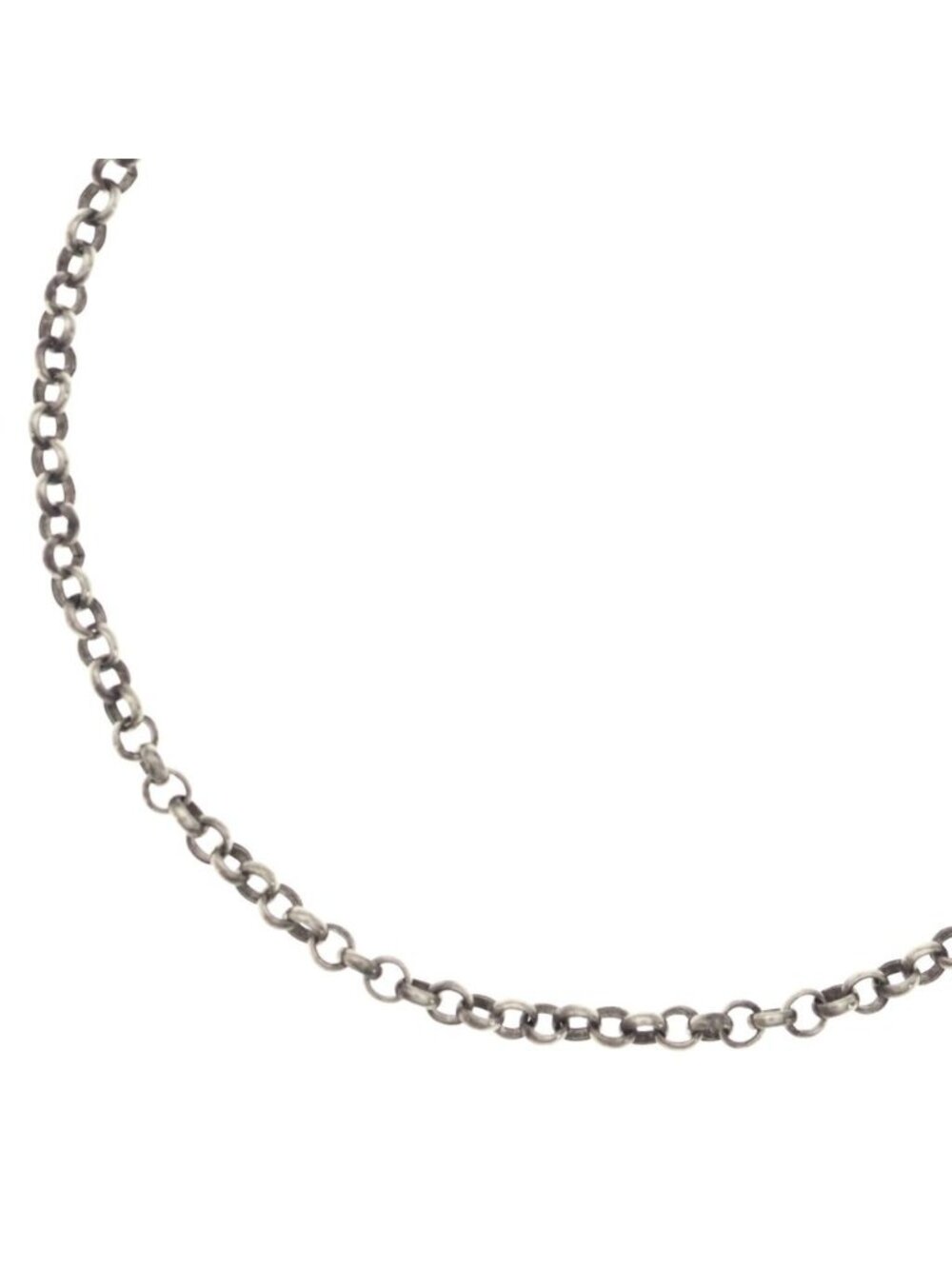 Chrome Hearts Neckchain Roll Chain Necklace Silver